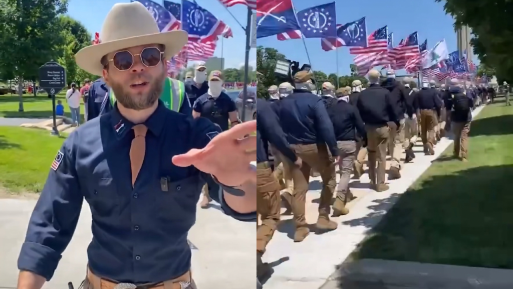 FBI Recruiting Weekend: Patriot Entrance Fed Group Resurfaces in Kansas Metropolis, MO (VIDEO)1 | The Gateway Pundit