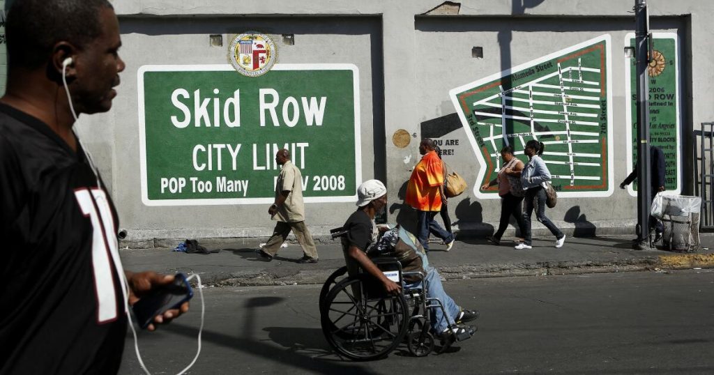 Skid Row can’t ‘be magically mounted by treating folks as undesirable criminals’ Skid Row can’t ‘be magically mounted by treating folks as undesirable criminals’