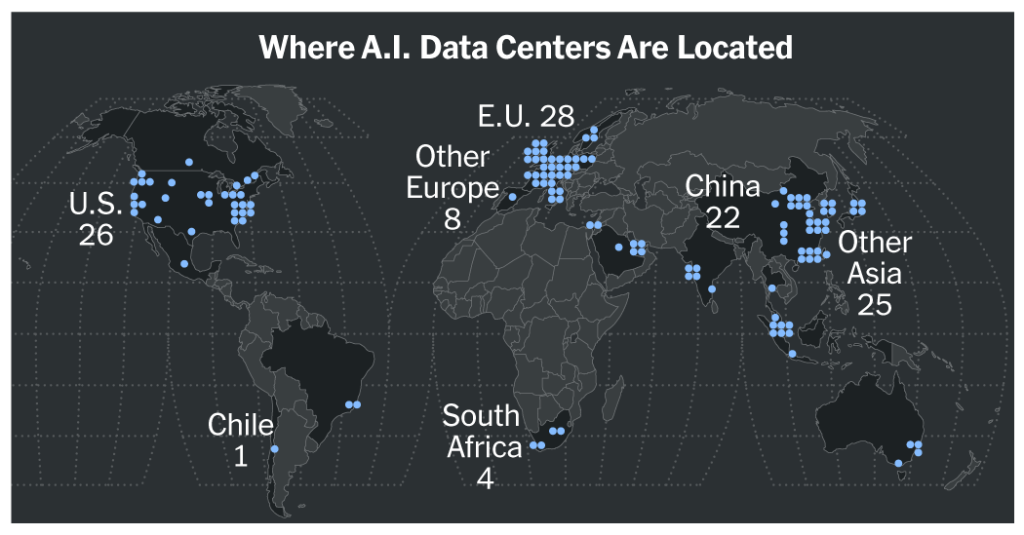 A.I. Computing Energy Is Splitting the World Into Haves and Have-Nots A.I. Computing Energy Is Splitting the World Into Haves and Have-Nots