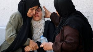 Israeli gunfire kills 17 folks close to Gaza assist website, well being officers say
