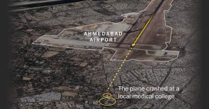 How the Air India Airplane Crashed: Maps and Pictures