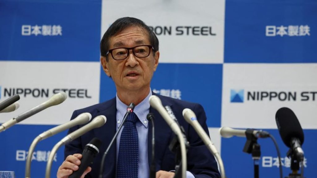 Nippon Metal CEO performs down threat to administration freedom from US golden share Nippon Metal CEO performs down threat to administration freedom from US golden share