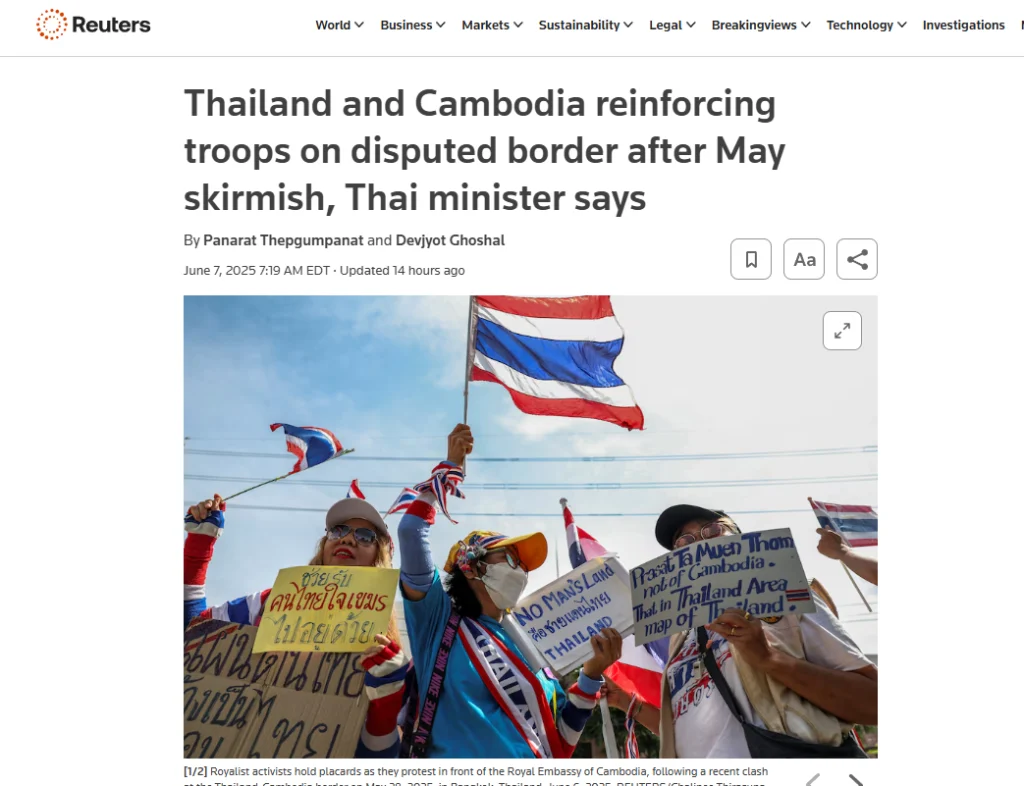 Thailand Prepared For Conflict? | Armstrong Economics
