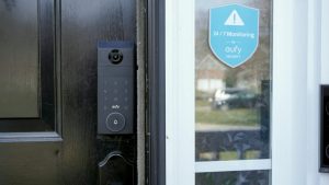This palm recognition sensible lock doubles as a video doorbell (and has no month-to-month charges)