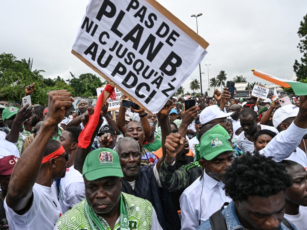 ‘Thithi president!’: Supporters rally for banned Ivorian opposition hopeful | Politics Information