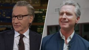 Invoice Maher Praises Gavin Newsom For Trump Defiance