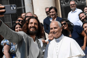 “Jesus” Meets The New Pope