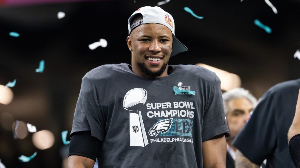 Barkley addresses shift in ‘mindset’ after Eagles’ Tremendous Bowl win Barkley addresses shift in ‘mindset’ after Eagles’ Tremendous Bowl win