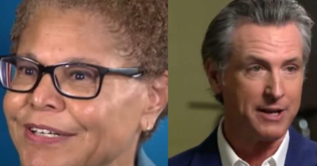 Statements From Los Angeles Mayor Karen Bass and California Governor Gavin Newsom Present How Completely USELESS They Are | The Gateway Pundit