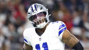 Brian Schottenheimer presents Micah Parsons replace