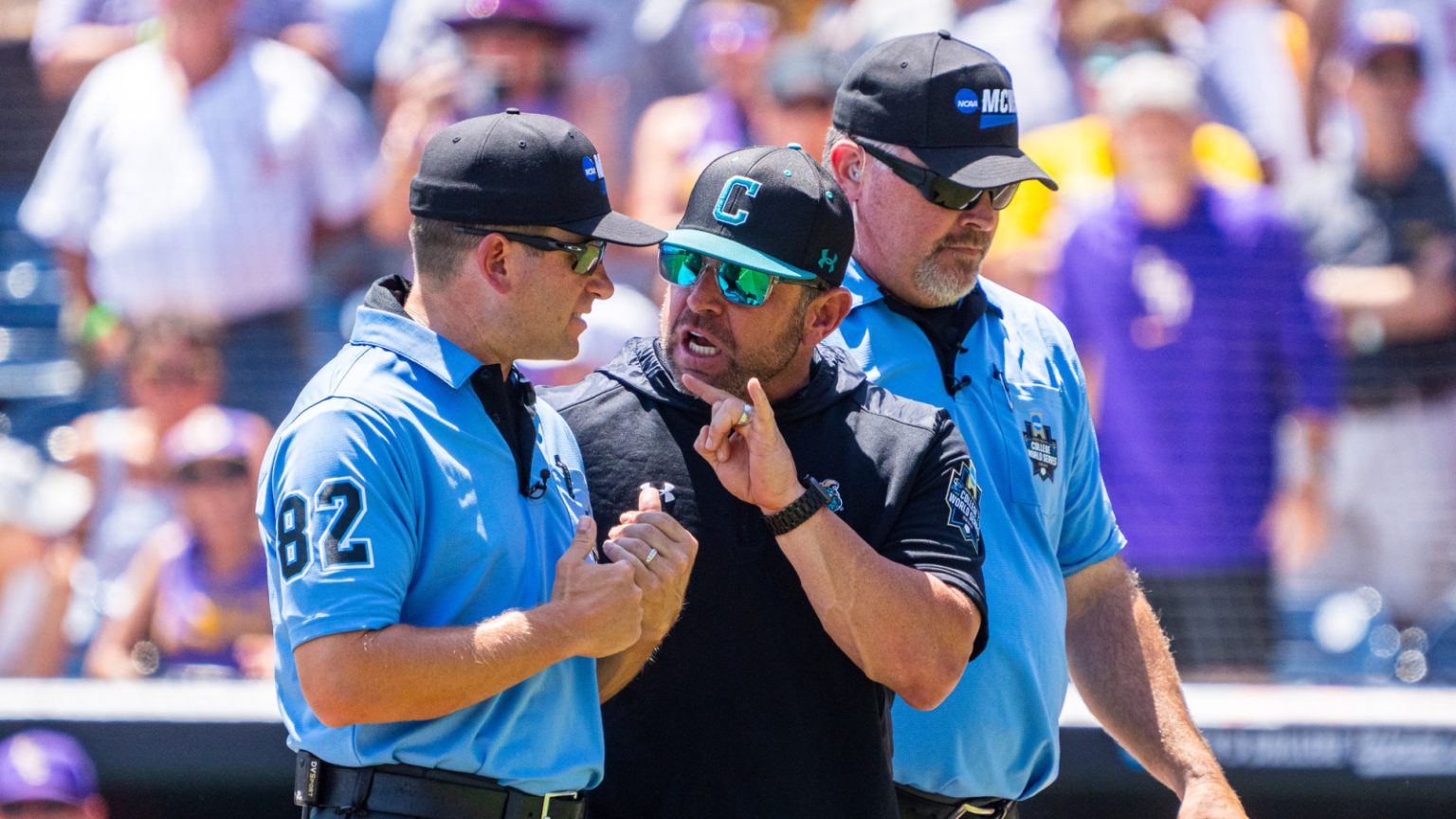 Coastal Carolina HC sounds off on umpires following ejections Coastal Carolina HC sounds off on umpires following ejections