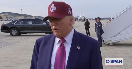 (VIDEO) Trump speaks to Reporters About California Rioters: “Someone is Paying for That. I Watched Complete Professionals… These are Insurrectionists!” | The Gateway Pundit