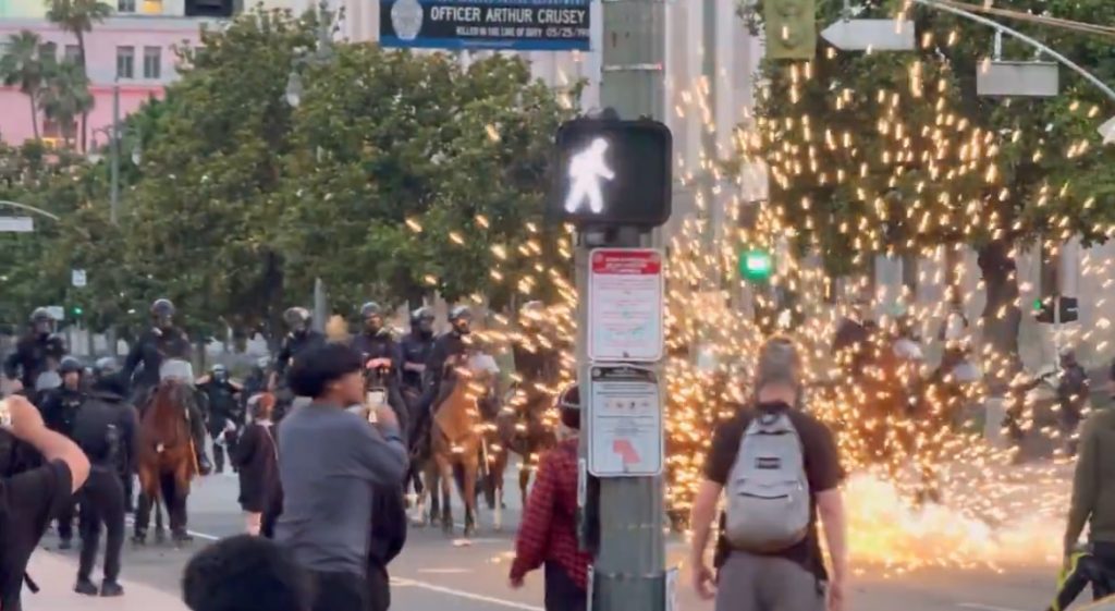 “BRING IN THE TROOPS!!!” – President Trump GOES OFF as Violent Riots Escalate in LA | The Gateway Pundit “BRING IN THE TROOPS!!!” – President Trump GOES OFF as Violent Riots Escalate in LA | The Gateway Pundit