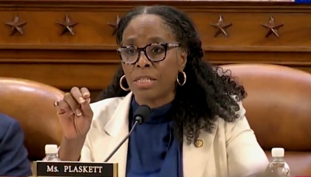 Democrat Stacey Plaskett Lashes Out at Critic After Her Meltdown Towards Treasury Bessent in Profanity-Laced Tirade – “C*nt” – “Twa*” | The Gateway Pundit