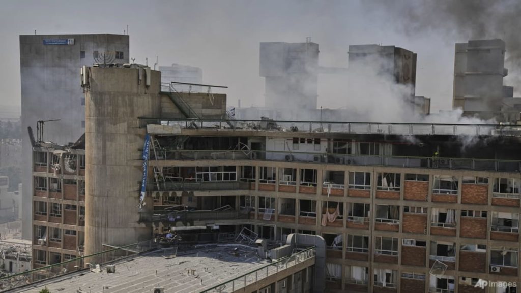 Israel assaults Iranian nuclear websites, missile damages Israeli hospital