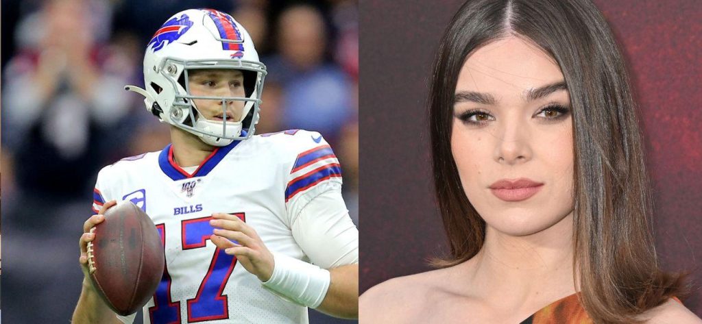 Hailee Steinfeld Glows In White Costume Standing Beside Josh Allen At The Altar