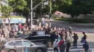 Pickup Truck Delivers Bionic Face Shields, Different Provides to LA Rioters (Video) | The Gateway Pundit