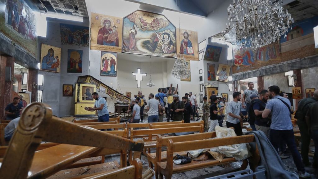 Syria president vows these concerned in church assault will face justice Syria president vows these concerned in church assault will face justice