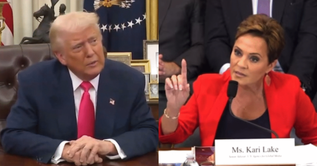 “KILL IT” – President Trump Requires “LEFTWING DISASTER” U.S. Funded Broadcaster Voice of America to be Destroyed Following Kari Lake’s Bombshell Testimony in Home Overseas Affairs Committee Listening to | The Gateway Pundit “KILL IT” – President Trump Requires “LEFTWING DISASTER” U.S. Funded Broadcaster Voice of America to be Destroyed Following Kari Lake’s Bombshell Testimony in Home Overseas Affairs Committee Listening to | The Gateway Pundit