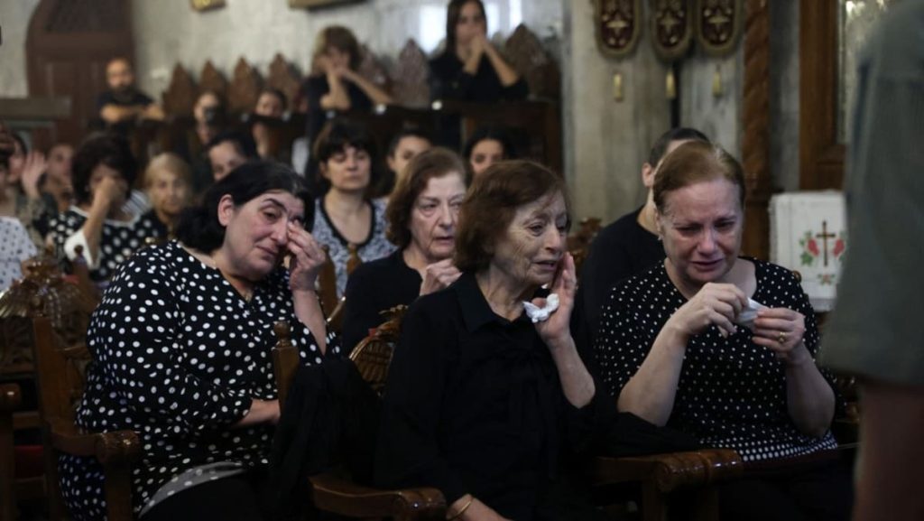 Prime Holy Land clerics go to Gaza after lethal church strike Prime Holy Land clerics go to Gaza after lethal church strike