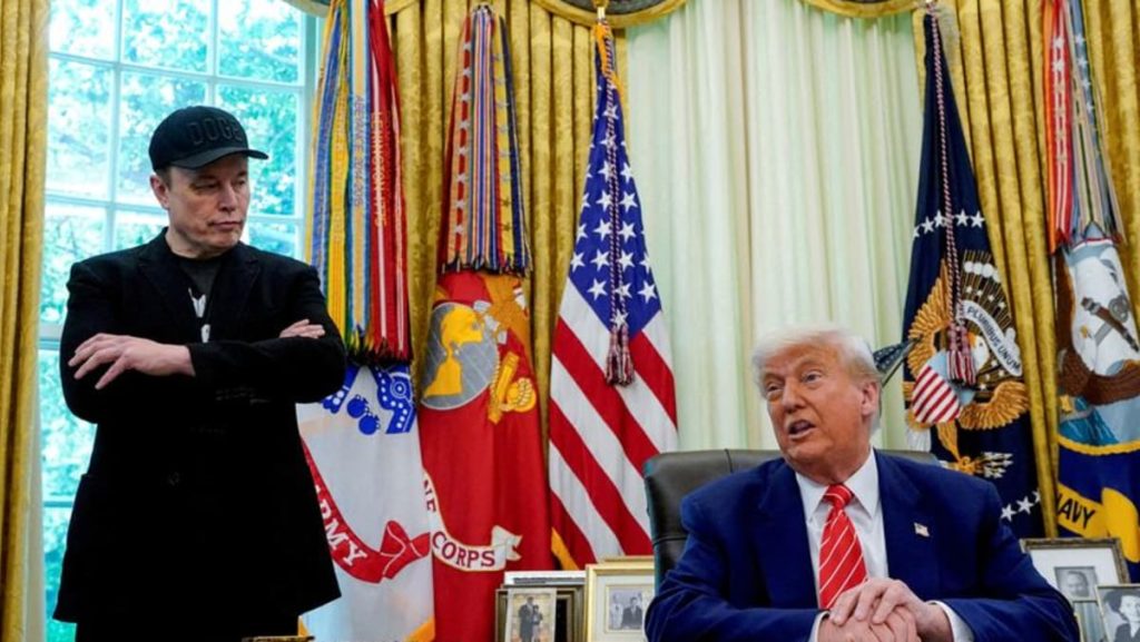 Trump suggests DOGE take a look at Musk’s corporations to economize Trump suggests DOGE take a look at Musk’s corporations to economize