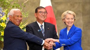 EU, Japan vow joint push for ‘honest’ international commerce