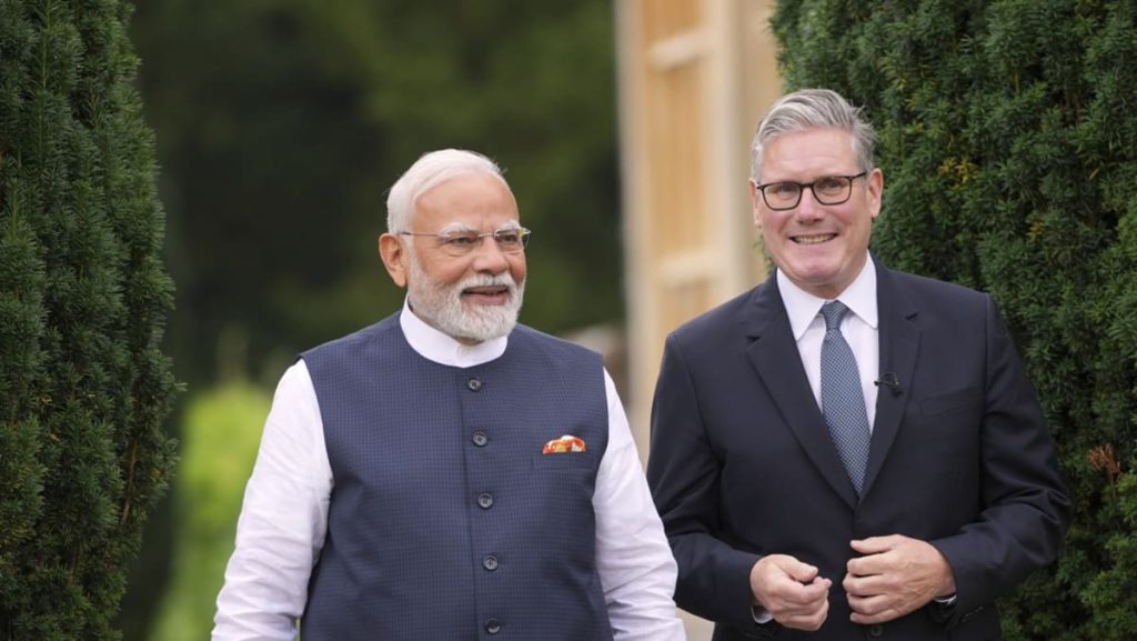 Britain and India signal free commerce pact throughout Modi go to