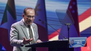 Malaysia’s Anwar slams tariffs as regional meet begins