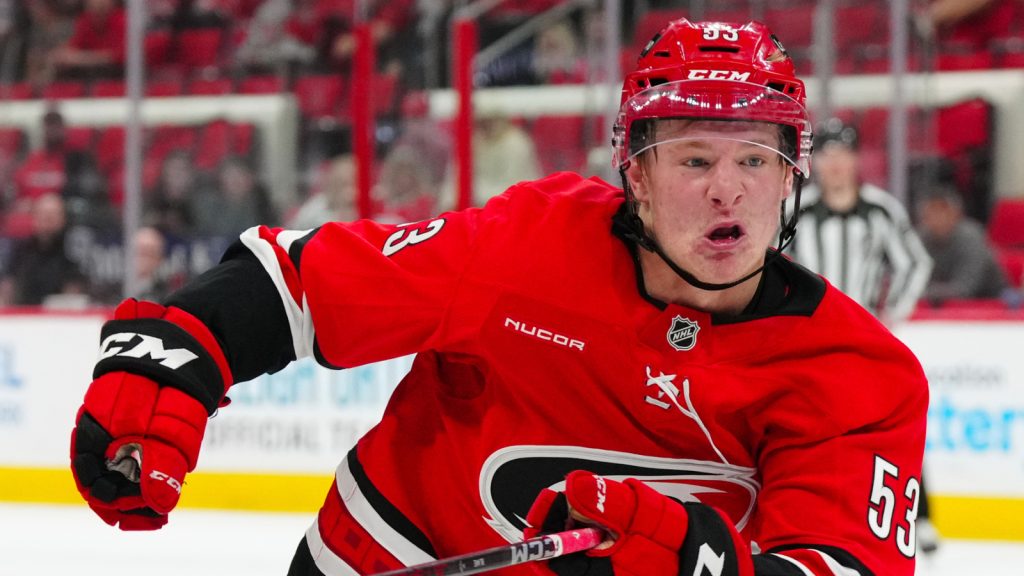 Hurricanes signal star winger to large extension