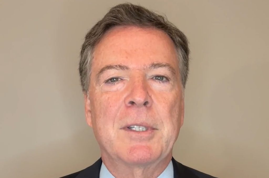 James Comey Breaks His Silence, GOES OFF on President Trump in 5-Minute Rant After DOJ Fires Daughter Maurene Comey (VIDEO) | The Gateway Pundit