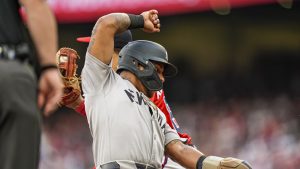 Ronald Acuna Jr. makes the throw of the yr