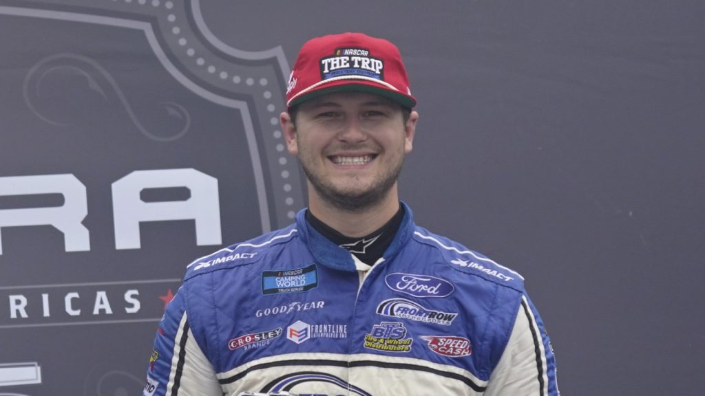 Todd Gilliland is aware of the place he’d wish to see a NASCAR road race