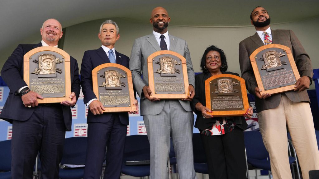 Prime moments from 2025 Baseball Corridor of Fame inductions Prime moments from 2025 Baseball Corridor of Fame inductions
