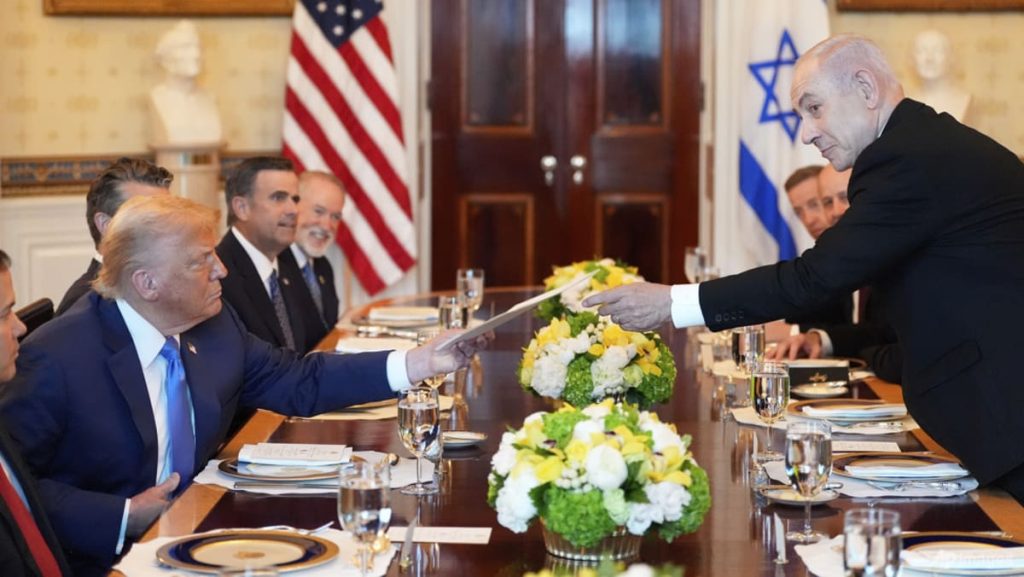 Netanyahu meets Trump at White Home as Israel, Hamas talk about ceasefire Netanyahu meets Trump at White Home as Israel, Hamas talk about ceasefire
