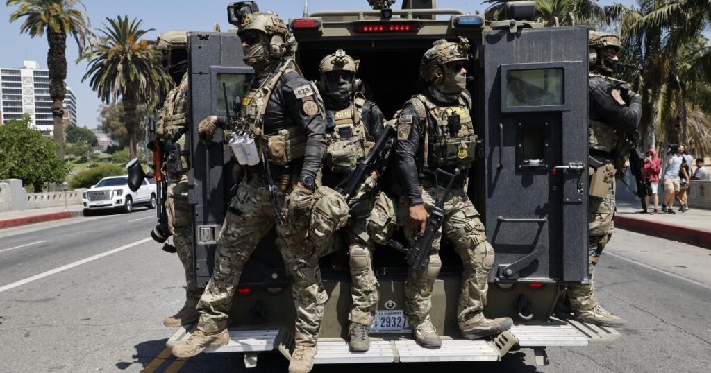 Contributor: Stunts in L.A. present Democratic states and cities that Trump’s forces can invade anytime