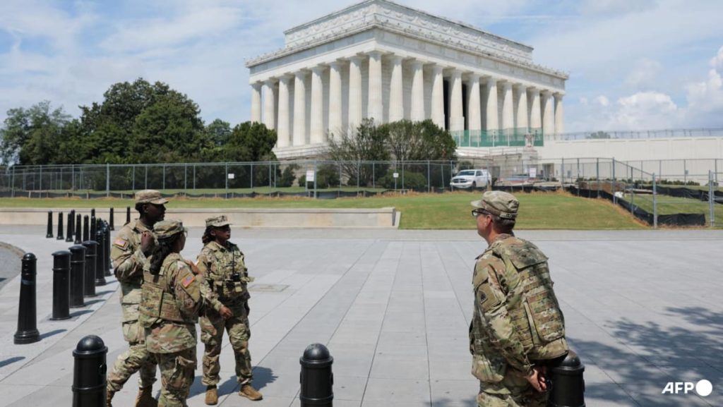 US capital sues Trump govt over police takeover US capital sues Trump govt over police takeover