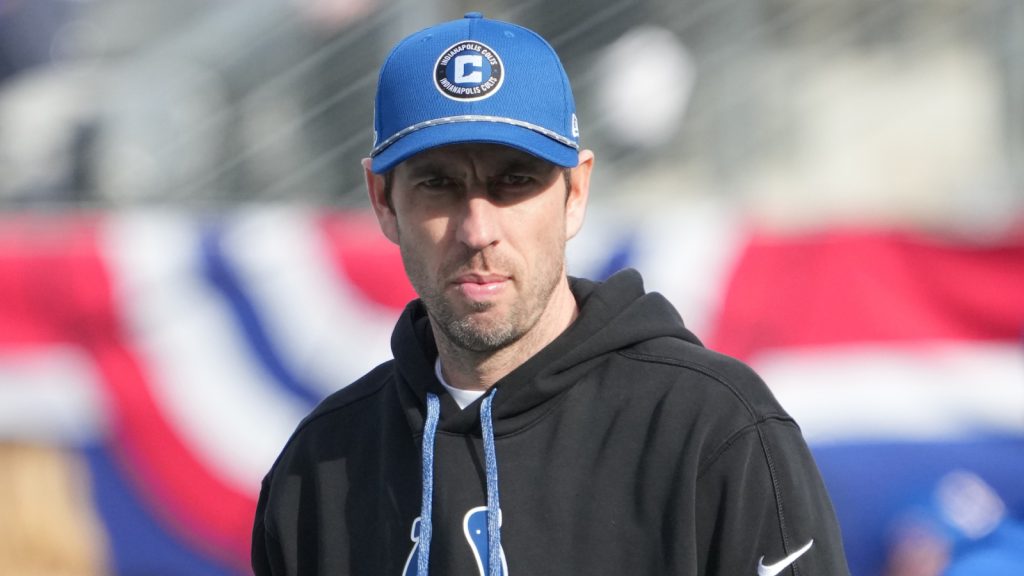 Colts HC Shane Steichen nearing choice on staff’s beginning QB Colts HC Shane Steichen nearing choice on staff’s beginning QB