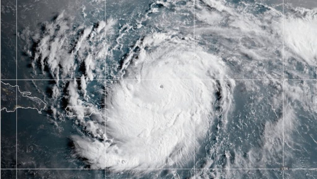 Erin strengthens to a Class 5 hurricane, NHC says