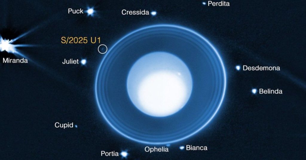 Scientists Discover a New Moon Orbiting Uranus Scientists Discover a New Moon Orbiting Uranus